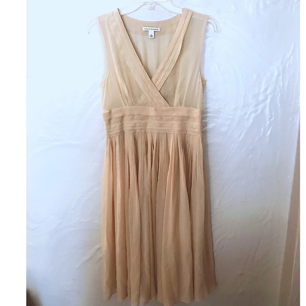 Banana Republic Cream Midi Dress